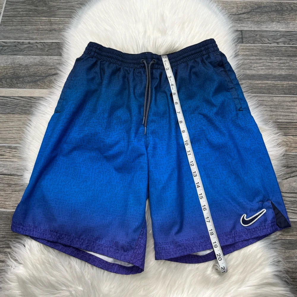 Nike Swim Men's Jdi Fade Volley Swim Shorts Psychic Purple Size Large